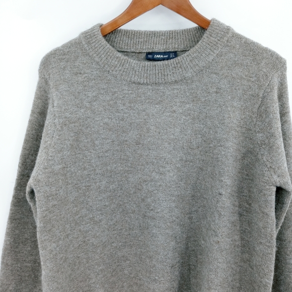 Zara Knit Tie Sleeve Sweater - Picture 6 of 15